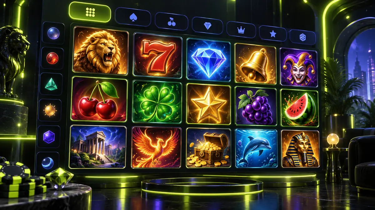 Каталог слотів buddy bet казино з категоріями та фільтрами провайдерів